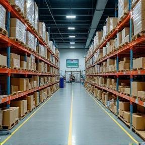 Entrepôt logistique e-commerce
